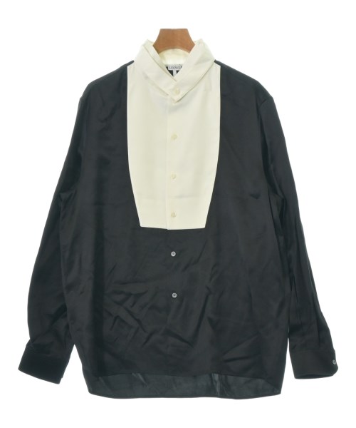 LOEWE(ロエベ)カジュアルシャツ 黒 サイズ:40(XXS位)/2200656332014