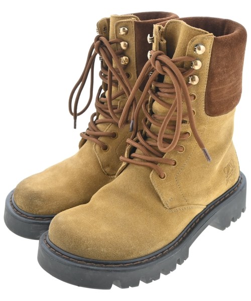 LOEWE(ロエベ)ブーツ ベージュ サイズ:EU36(22.5cm位)/2200658719059