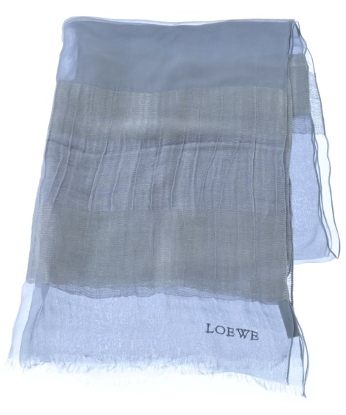 LOEWE(ロエベ)ストール 青 サイズ:-/2200662394099