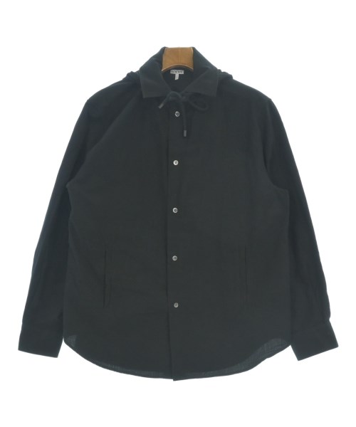 LOEWE(ロエベ)カジュアルシャツ 黒 サイズ:XS/2200644124027