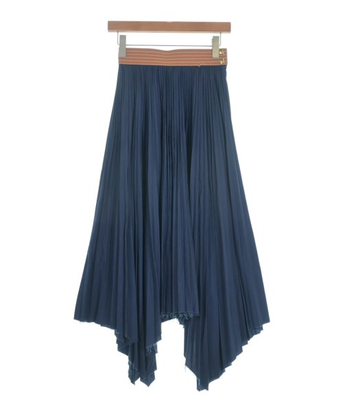 LOEWE(ロエベ)ロング・マキシ丈スカート 紺 サイズ:-(S位)/2200647933053