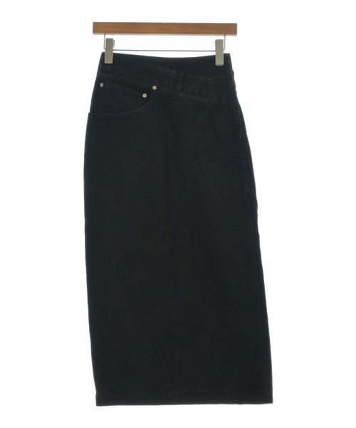 LOEWE(ロエベ)ロング・マキシ丈スカート 黒 サイズ:34(XXS位)/2200641665103