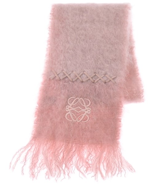 LOEWE(ロエベ)マフラー ピンク サイズ:-/2200663080090