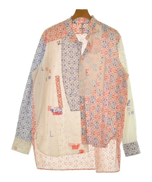 LOEWE(ロエベ)カジュアルシャツ 白 サイズ:L/2200669858013