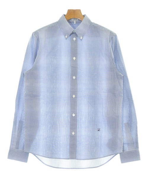 LOEWE(ロエベ)カジュアルシャツ 青 サイズ:37(XS位)/2200670214068