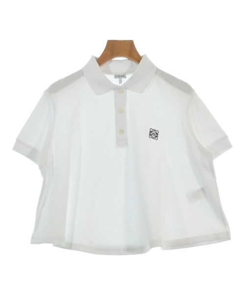 LOEWE(ロエベ)ポロシャツ 白 サイズ:S/2200687334063