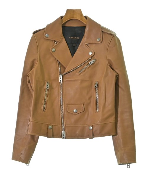 COACH(コーチ)ライダース ベージュ サイズ:2(M位)/2200650737136