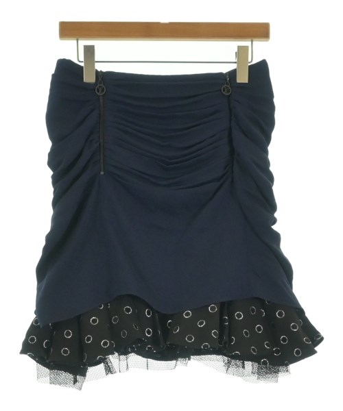 LOUIS VUITTON(ルイヴィトン)ミニスカート 紺 サイズ:38(S位)/2200629233027