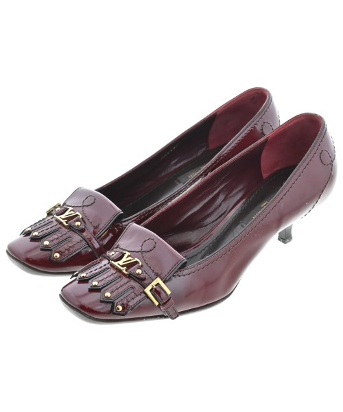 LOUIS VUITTON(ルイヴィトン)パンプス 赤 サイズ:EU35(21.5cm位)/2200638999020