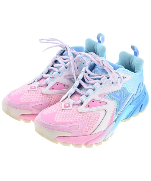 LOUIS VUITTON(ルイヴィトン)スニーカー ピンク サイズ:UK6(24.5cm位)/2200639180120