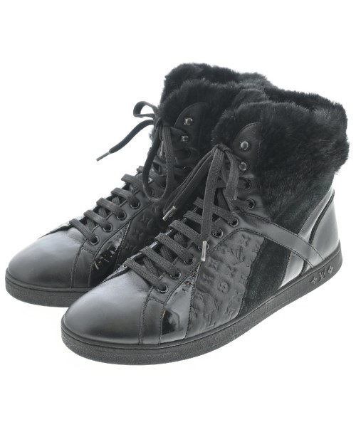 LOUIS VUITTON(ルイヴィトン)スニーカー 黒 サイズ:EU38(24.5cm位)/2200552220019