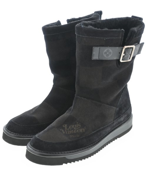 LOUIS VUITTON(ルイヴィトン)ブーツ 黒 サイズ:UK8(26.5cm位)/2200564512676