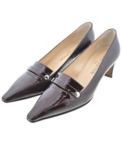 LOUIS VUITTON(ルイヴィトン)パンプス 赤 サイズ:EU38 1/2(25cm位)/2200657042035