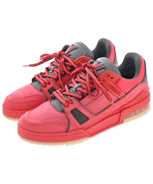 LOUIS VUITTON(ルイヴィトン)スニーカー 赤 サイズ:UK6 1/2(25cm位)/2200661349182