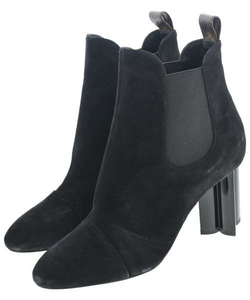 LOUIS VUITTON(ルイヴィトン)ブーティ 黒 サイズ:EU38(24.5cm位)/2200649322039