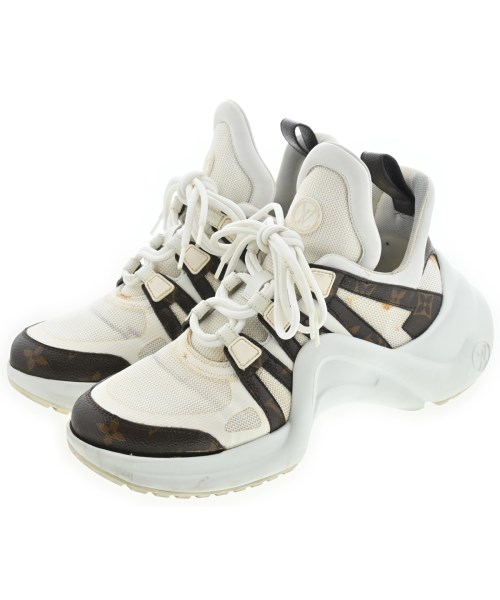LOUIS VUITTON(ルイヴィトン)スニーカー 白 サイズ:EU39 1/2(26cm位)/2200663442119