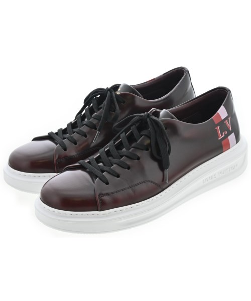 LOUIS VUITTON(ルイヴィトン)スニーカー 赤 サイズ:UK7(25.5cm位)/2200663517091