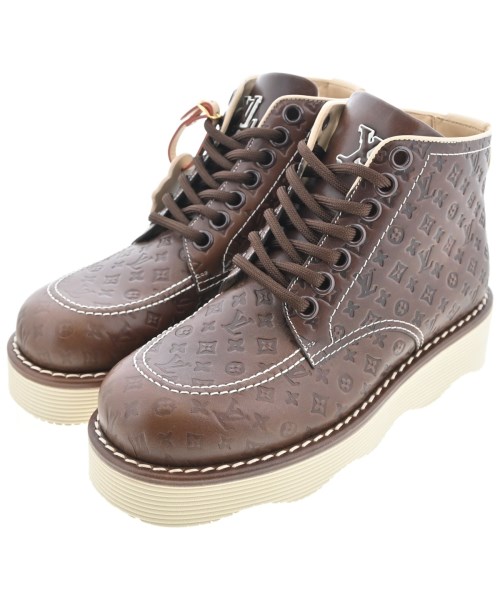 LOUIS VUITTON(ルイヴィトン)ブーツ 茶 サイズ:UK5 1/2(24cm位)/2200663711376