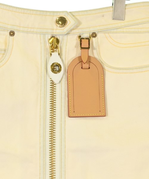 LOUIS VUITTON（ルイヴィトン）ミニスカート 白 サイズ:36(XS位) レディース/2200692427040