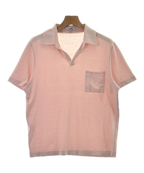 HERMES(エルメス)ポロシャツ ピンク サイズ:M/2200462633022