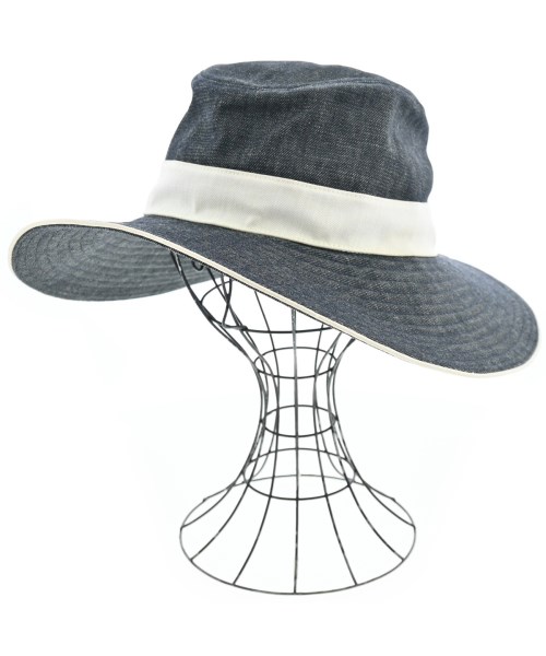 HERMES(エルメス)ハット 紺 サイズ:58/2200639053011