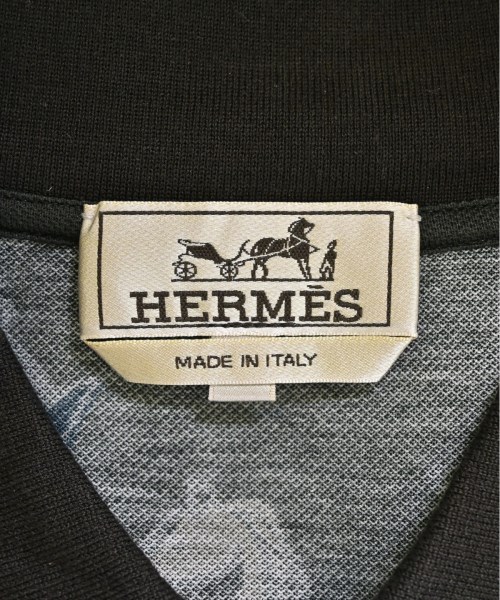 HERMES（エルメス）ポロシャツ グレー サイズ:S メンズ/2200574718037