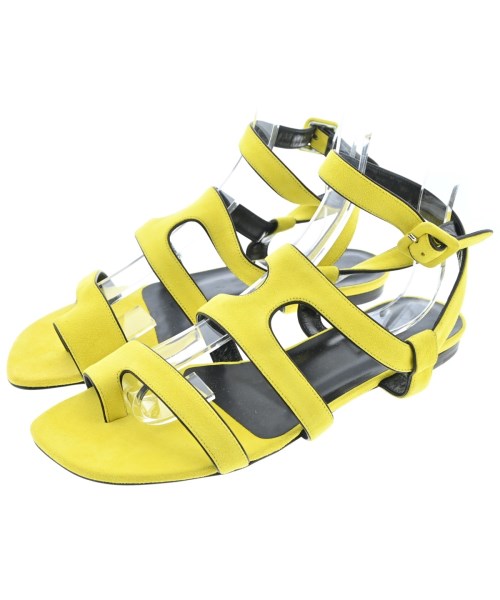 HERMES(エルメス)サンダル 黄 サイズ:EU38(24.5cm位)/2200630157053