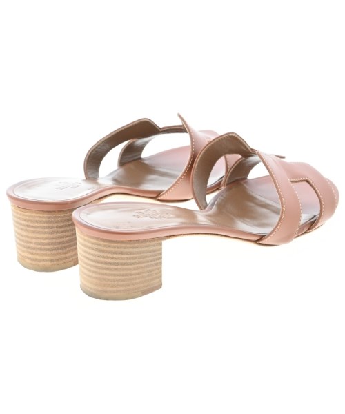 HERMES（エルメス）サンダル 茶 サイズ:EU38 1/2(25cm位) レディース/2200610439179