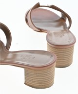 HERMES（エルメス）サンダル 茶 サイズ:EU38 1/2(25cm位) レディース/2200610439179