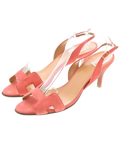 HERMES(エルメス)サンダル ピンク サイズ:EU38 1/2(25cm位)/2200618625024