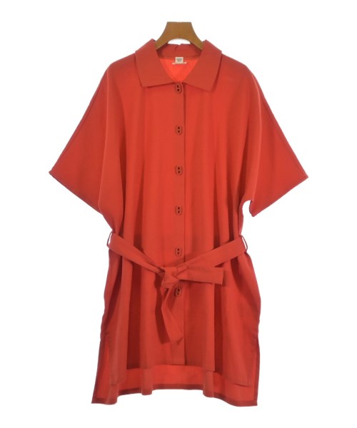 HERMES(エルメス)シャツワンピース 赤 サイズ:40(M位)/2200604801081