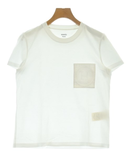 HERMES(エルメス)Tシャツ・カットソー 白 サイズ:38(S位)/2200675472135