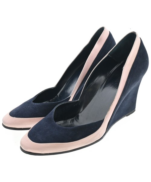 HERMES(エルメス)パンプス 紺 サイズ:EU40(26.5cm位)/2200700069064