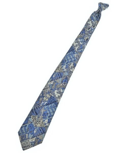 HERMES(エルメス)ネクタイ 青 サイズ:-/2200700429035