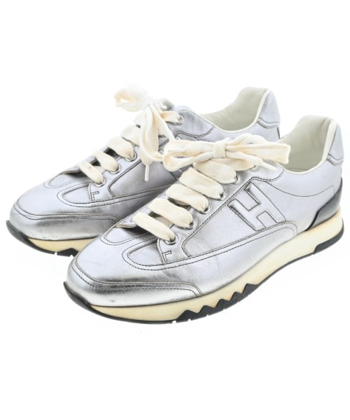 HERMES(エルメス)スニーカー シルバー サイズ:EU37(23.5cm位)/2200656381050