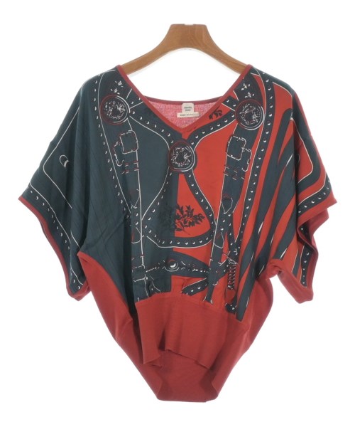 HERMES(エルメス)ニット・セーター 赤 サイズ:38(S位)/2200661265048