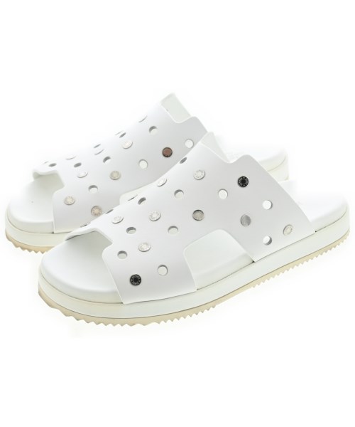 HERMES(エルメス)サンダル 白 サイズ:36 1/2(23cm位)/2200649238095