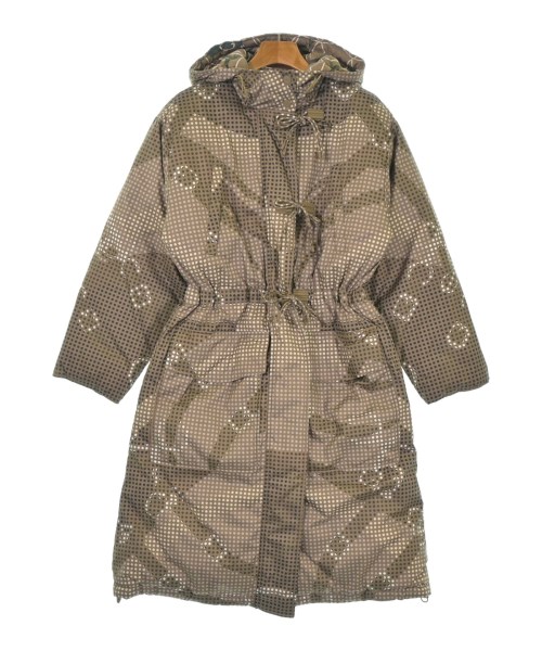 HERMES(エルメス)ダウンコート 茶 サイズ:32(XXS位)/2200651292016