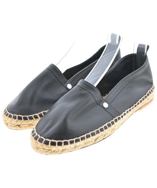 HERMES(エルメス)エスパドリーユ 黒 サイズ:EU36(22.5cm位)/2200651292146