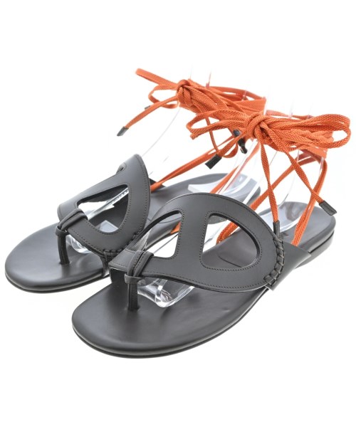 HERMES(エルメス)サンダル 茶 サイズ:EU36 1/2(23cm位)/2200651731027