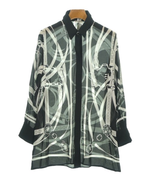 HERMES(エルメス)ブラウス 黒 サイズ:F/2200663725052