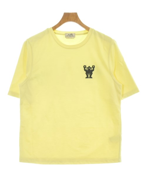 HERMES(エルメス)Tシャツ・カットソー 黄 サイズ:S/2200670590032