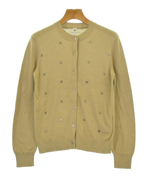 HERMES(エルメス)カーディガン ベージュ サイズ:34(XXS位)/2200682369053
