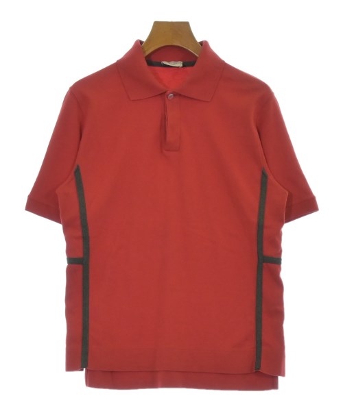 HERMES(エルメス)ポロシャツ 赤 サイズ:S/2200687334070