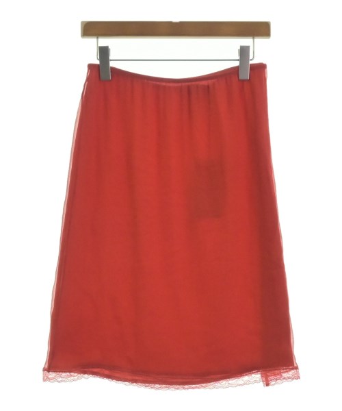GUCCI(グッチ)ひざ丈スカート 赤 サイズ:-(M位)/2200521782043