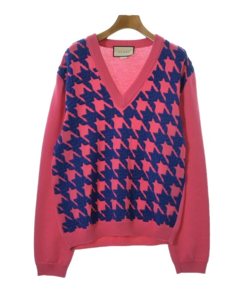 GUCCI(グッチ)ニット・セーター ピンク サイズ:L/2200477033121