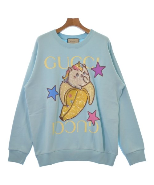 GUCCI(グッチ)スウェット 青 サイズ:M/2200467494109