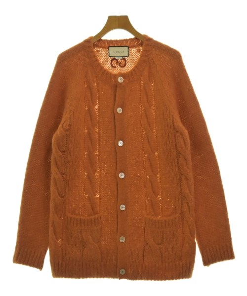 GUCCI(グッチ)カーディガン オレンジ サイズ:M/2200512401021