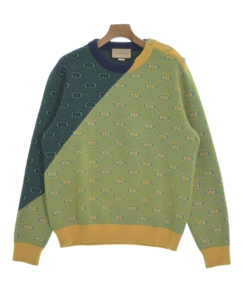 GUCCI(グッチ)ニット・セーター 黄 サイズ:M/2200501506119