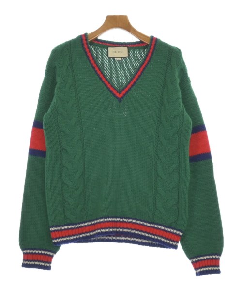GUCCI(グッチ)ニット・セーター 緑 サイズ:S/2200553153040